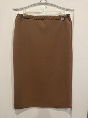 MOA USA Brown Pencil Skirt